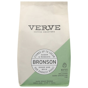 Verve Coffee Roasters Coffee Dark Roast Blend Whole Bean Dark Chocolate Molasses 6/12 OZ [UNFI #02973816] [ebt]