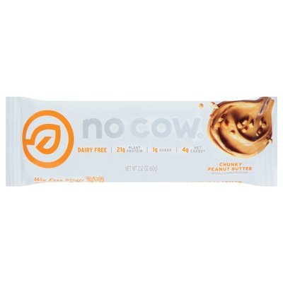 No Cow Protein Bar Chunky Peanut Butter 12/2.12 OZ [UNFI-CARLISLE #2353985] [ebt]