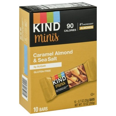 Kind Bars Caramel Almond & Sea Salt Minis 8/10/.7 OZ [UNFI #2524080] [ebt]