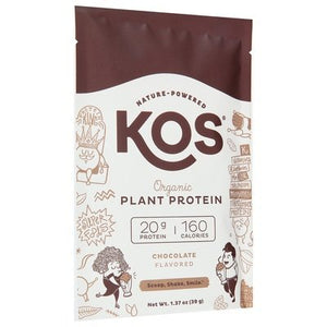 Kos Plant Protein Organic Chocolate 12/1.37 OZ [UNFI-CARLISLE #2774081]