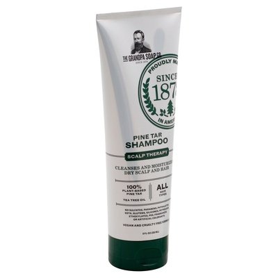 The Grandpa Soap Co Shampoo Scalp Therapy Pine Tar 8 OZ [UNFI #0481937] T