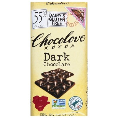 Chocolove Bar Dark Chocolate 12/3.2 OZ [UNFI-CARLISLE #431767] [ebt]