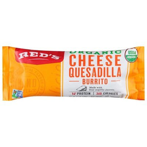 Reds Burrito Organic Cheese Quesadilla 12/4.5 OZ [UNFI #2468759] [ebt]