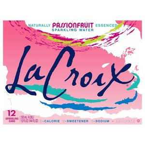 LACRX Passion Fruit 12/12 OZ [UNFI #1707447] [ebt] D