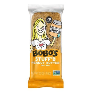 Bobos Oat Bars Oat Bar Stuffd Peanut Butter 12/2.5 OZ [UNFI #2844652] [ebt]