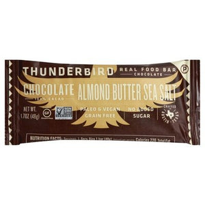 Thunderbird Chocolate Bar Almond Butter Sea Salt 12/1.7 OZ [UNFI #2690931] [ebt]
