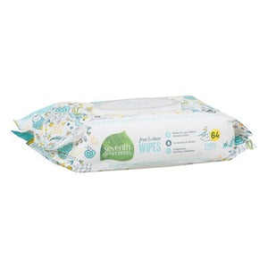Seventh Generation Wipes Free & Clear Thick & Soft 12/64 CT [UNFI #1152313]