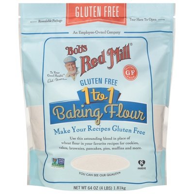 Bobs Red Mill Baking Flour Gluten Free 1 To 1 4/64 OZ [UNFI #2285914] [ebt]