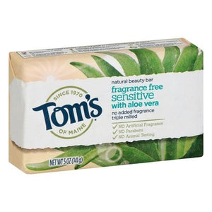 Toms Of Maine Beauty Bar Natural Fragrance Free Sensitive 6/5 OZ [UNFI-CARLISLE #2230993]