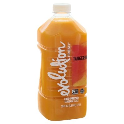 Evolution Fresh Juice Cold-Pressed Tangerine 4/59 OZ [UNFI #1737808] [ebt]