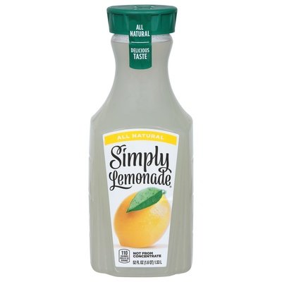 Simply Lemonade All Natural 6/52 OZ [UNFI #2207991] [ebt]