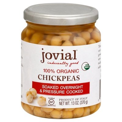 Jovial Chick Peas 10% Organic 6/13 OZ [UNFI #1838622] [ebt]