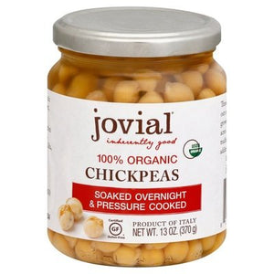 Jovial Chick Peas 10% Organic 6/13 OZ [UNFI #1838622] [ebt]