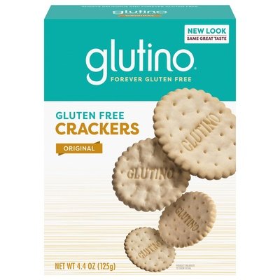 Glutino Crackers Gluten Free Original 6/4.4 OZ [UNFI #476465] [ebt]