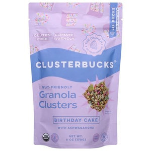 Lil Bucks Granola Clusters Birthday Cake 6/6 OZ [UNFI #3021870] [ebt]
