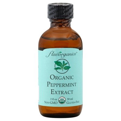Flavorganics Peppermint Extract Organic 1/2 OZ [UNFI-CARLISLE #987297] [ebt]