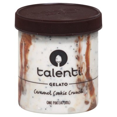 Talenti Gelato E Sorbetto Gelato Caramel Cookie Crunch 8/16 OZ [UNFI #280263] [ebt]