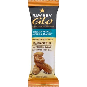 Raw Revolution Bar Creamy Peanut Butter & Sea Salt 12/1.6 OZ [UNFI-CARLISLE #1624303] [ebt]