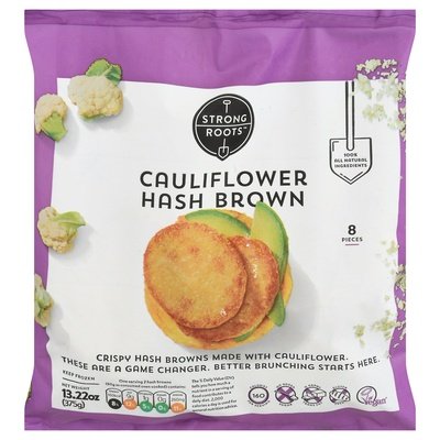 Strong Roots Hash Brown Cauliflower 8/13.22 OZ [UNFI #2734218] [ebt]