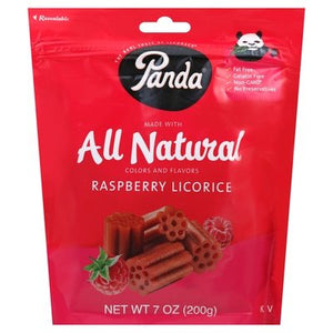 Panda Licorice Licorice Raspberry 6/7 OZ [UNFI #2792364] [ebt]