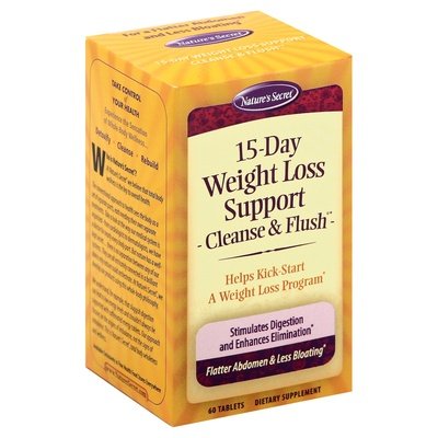 Natures Secret Weight Loss Support 15-Day Tablets 1/60 TAB [UNFI-CARLISLE #944777]