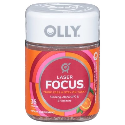 Olly Focus Berry Tangy Tangerine 1/36 CT [UNFI-CARLISLE #2510519]