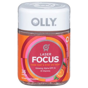 Olly Focus Berry Tangy Tangerine 1/36 CT [UNFI-CARLISLE #2510519]