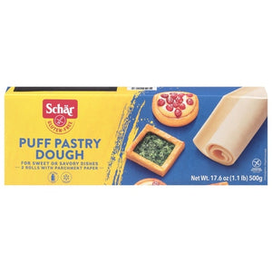 Dr Schar Puff Pastry Dough Gluten-Free 6/17.6 OZ [UNFI #02323814] [ebt]