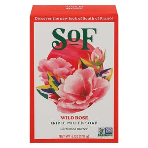 South Of France Soap Triple Milled Wild Rose 1/6 OZ [UNFI-CARLISLE #1704907]