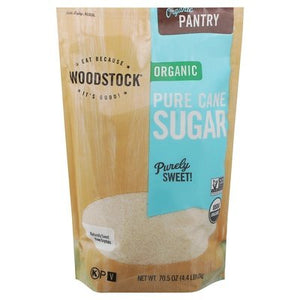 Woodstock Sugar Pure Cane Organic 5/4.4 LB [UNFI #320721] [ebt]