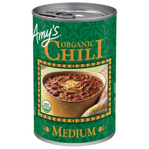 Amys Chili Organic Medium 12/14.7 OZ [UNFI #971226] [ebt]
