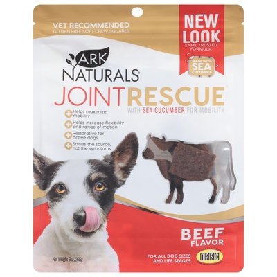 Ark Naturals Chew Squares Soft Gluten Free Beef Flavor 1/9 OZ [UNFI-CARLISLE #0297648]