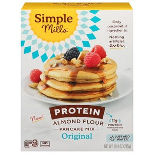 Simple Mills Pancake Mix Original Protein Almond Flour 6/10.4 OZ [UNFI #2842516] [ebt]