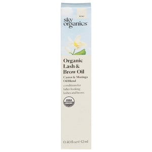 Sky Organics Lash & Brow Oil Organic 1/.40 OZ [UNFI-CARLISLE #3133329]