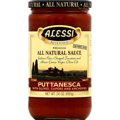 Alessi Pasta Sauce Puttanesca 6/24 OZ [UNFI #0773945] [ebt]