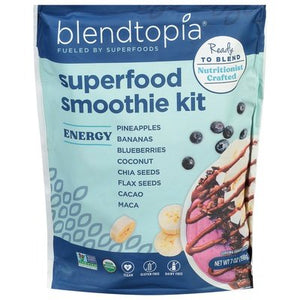 Blendtopia Smoothie Kit Superfood Energy 6/7 OZ [UNFI #2481398] [ebt]