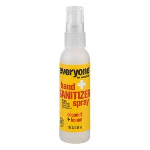 Everyone Hand Sanitizer Spray Coconut + Lemon 6/2 OZ [UNFI-CARLISLE #1255447]