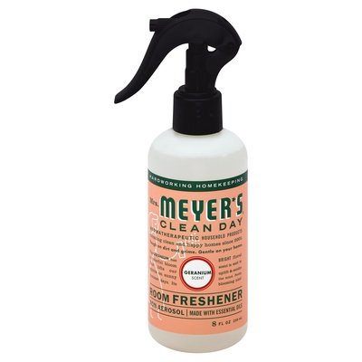 Mrs Meyers Clean Day Room Freshener Geranium Scent 6/8 OZ [UNFI #1733559]
