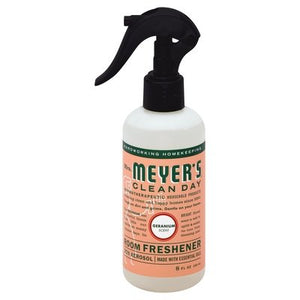 Mrs Meyers Clean Day Room Freshener Geranium Scent 6/8 OZ [UNFI #1733559]