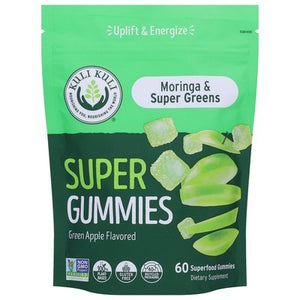 Kuli Kuli Super Gummies Green Apple Flavored 1/60 CT [UNFI-CARLISLE #2823847]