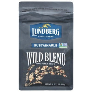 Lundberg Family Farms Rice Gourmet Wild Blend Sustainable 6/1 LB [UNFI #1166784] [ebt]