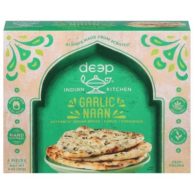 Tandoor Chef Naan Garlic 8/8 OZ [UNFI #2504579] [ebt]