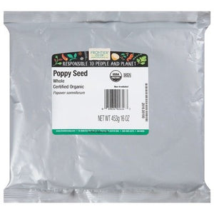 Frontier Nat Prod Co-Op Poppy Seed Whole 1LB [UNFI-CARLISLE #448597] [ebt]