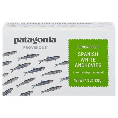 Patagonia Provisions Anchovies Lemon Olive Spanish White 10/4.2 OZ [UNFI-CARLISLE #2668788] [ebt]