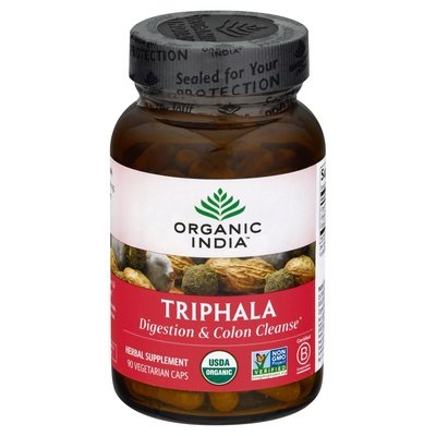 Organic India Triphala Vegetarian Caps 1/90 VCAP [UNFI-CARLISLE #2077972]