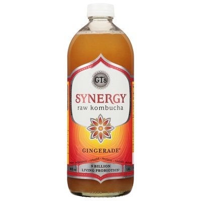Gts Raw Kombucha Gingerade 6/48 OZ [UNFI #1779354] [ebt] D