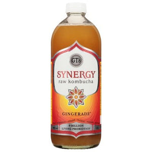 Gts Raw Kombucha Gingerade 6/48 OZ [UNFI #1779354] [ebt] D