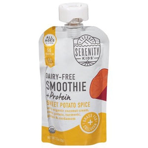 Serenity Kids Smoothie + Protein Sweet Potato Spice 6/3.5 OZ [UNFI-CARLISLE #2929784] [ebt]