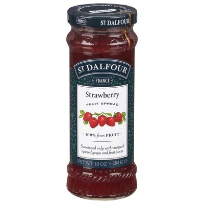 St Dalfour Fruit Spread Strawberry 6/10 OZ [UNFI-CARLISLE #316380] [ebt]