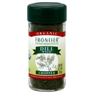 Frontier Nat Prod Co-Op Dill Weed Chopped 1/.71 OZ [UNFI-CARLISLE #956326] [ebt]